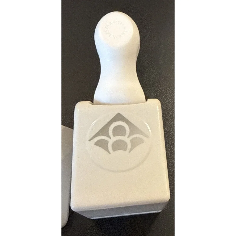 Martha Stewart Crafts Deep Edge Punch Happy‎ Birthday Die Cut Variety Lot Of 4